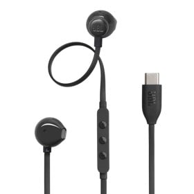 Wired headphones JBL Tune 305C USB-C Black (JBLT305CBLK)